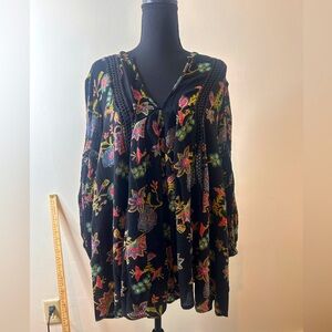 Free People Just The Two Of Us Boho Tunic